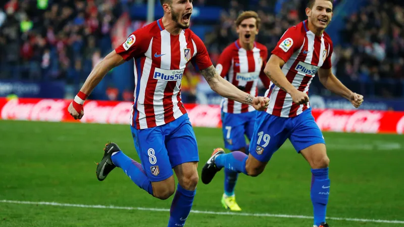 Saúl Niguéz (vlevo) rozhodl duel proti Las Palmas