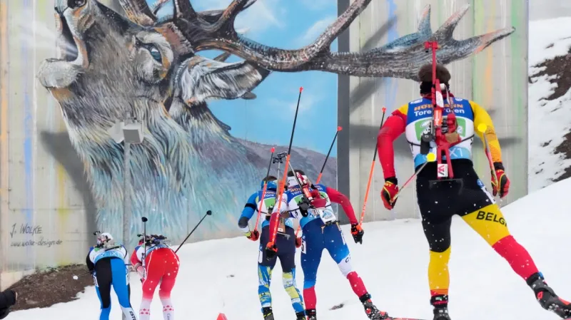 Závod smíšených dvojic na MS v biatlonu