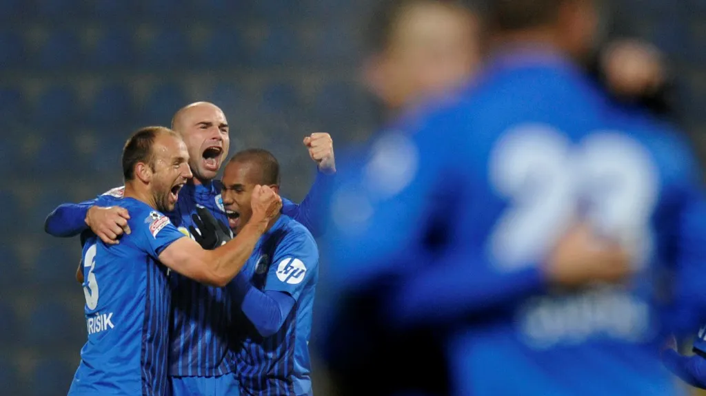 Radost fotbalistů Liberce