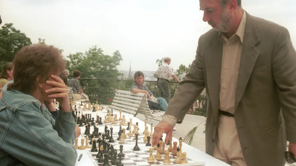 Lubomír Kaválek na snímku z roku 1995