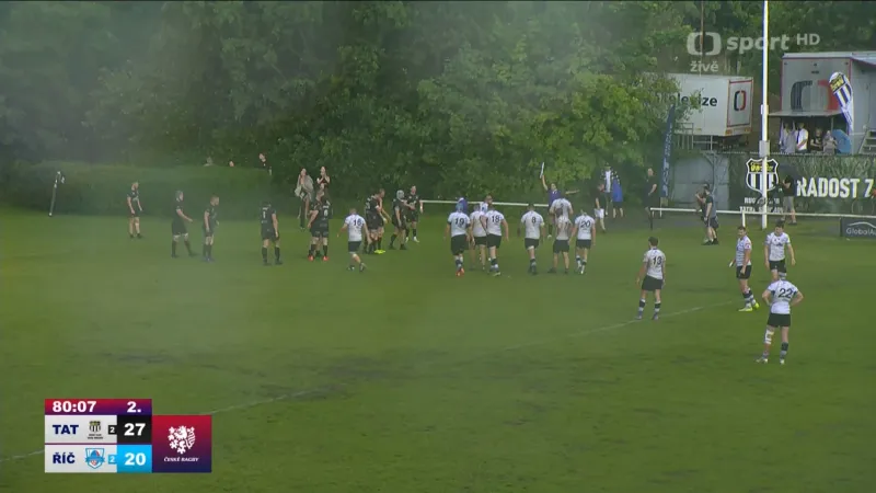 Dramatický závěr utkání Smíchov – Říčany