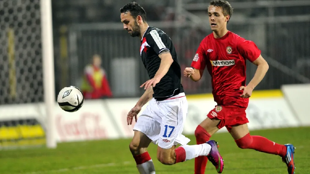 Utkání Zbrojovka Brno - Slavia Praha