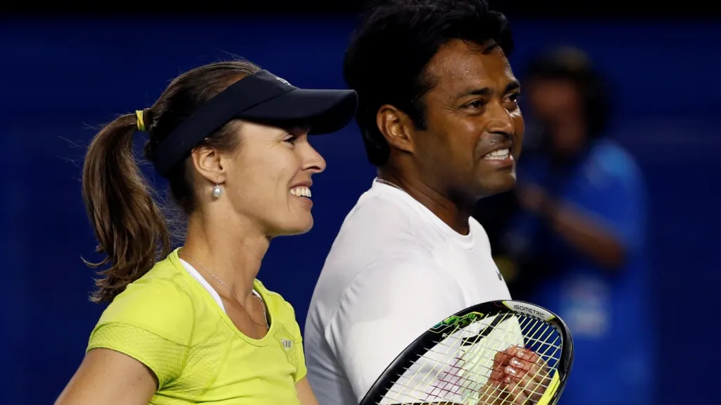 Martina Hingisová a Leander Paes