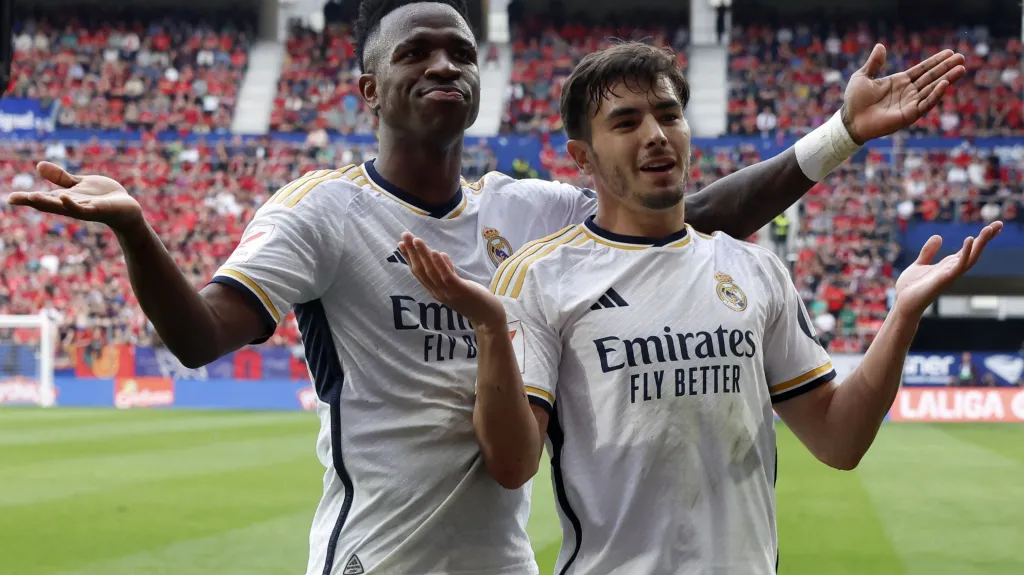 Radost fotbalistů Realu Madrid