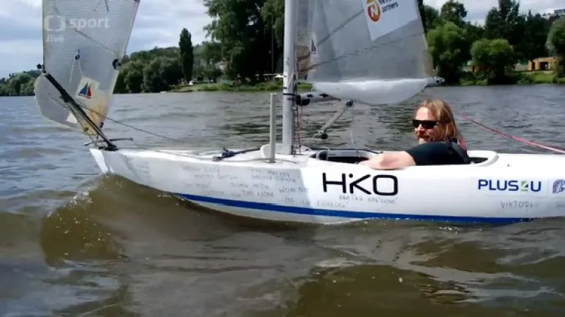 Jachting v Praze na Vltavě