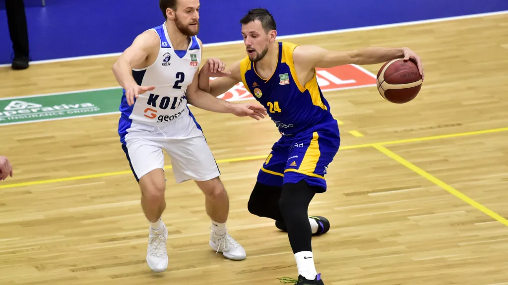 Opavský Jakub Šiřina v akci proti Kolínu