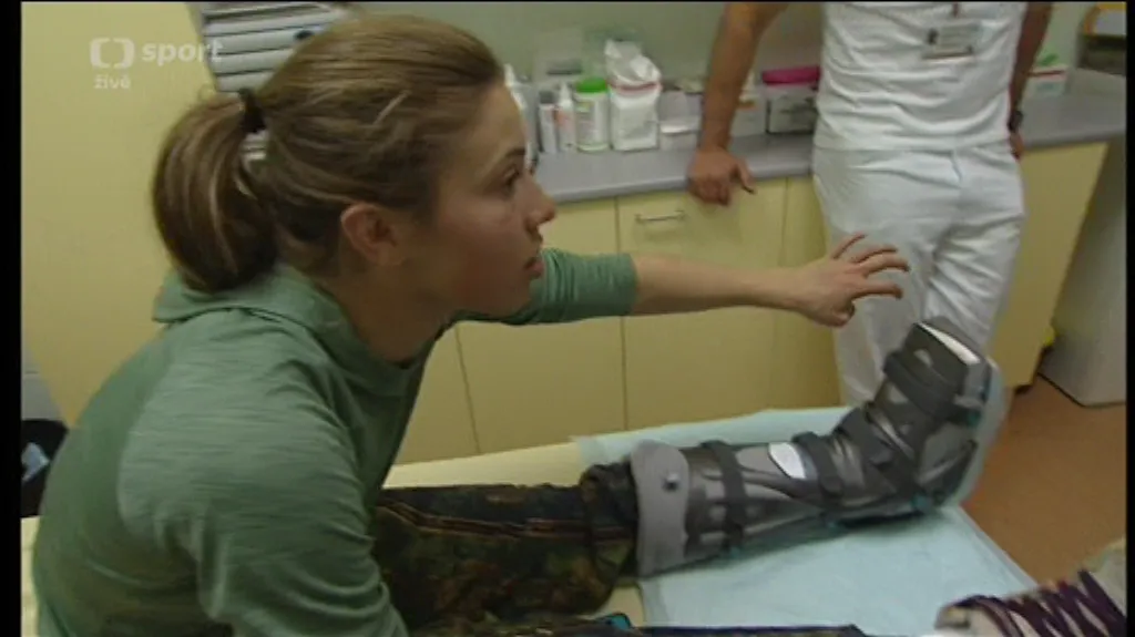 Olympijská vítězka Samková se vrátila do Česka