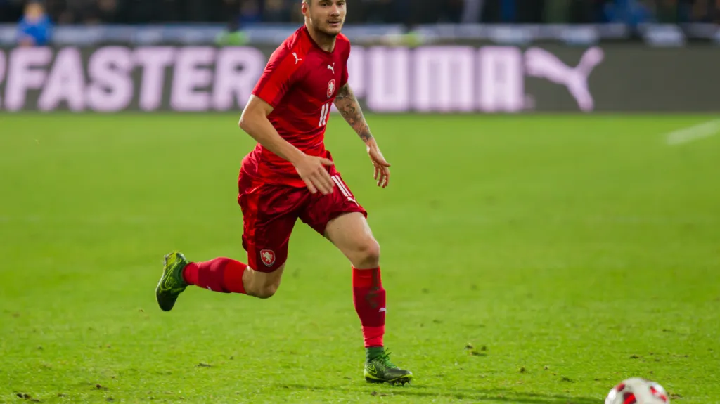 Daniel Pudil v dresu národního týmu
