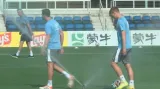 Fotbalisté se připravují na zápas s Jižní Koreou