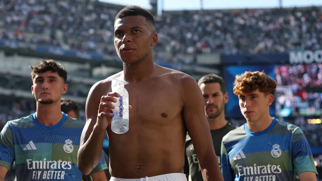 Kylian Mbappé po zápase Realu Madrid s PSG