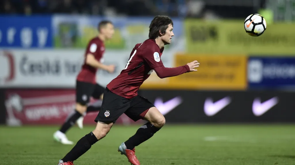 Tomáš Rosický v utkání proti Jablonci