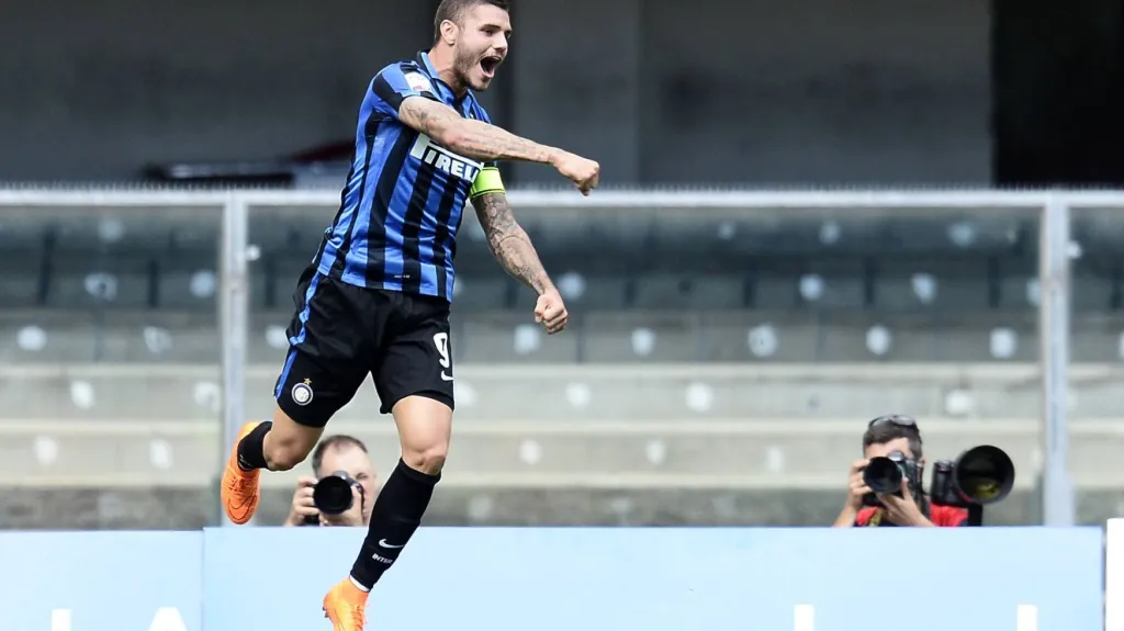 Slavící Mauro Icardi
