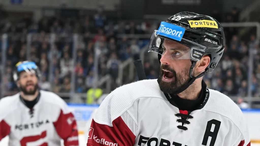 Lídr hokejistů Sparty Michal Řepík