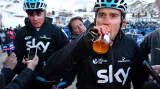 Chris Froome s Geraintem Thomasem na Tirrenu-Adriaticu