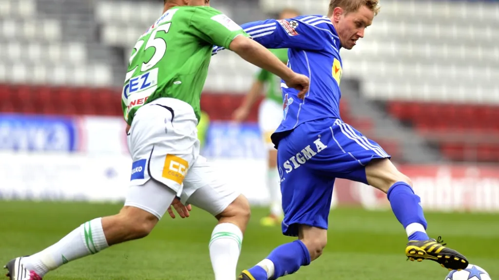 Utkání Olomouc - Jablonec