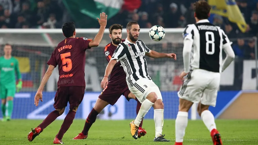 Utkání Juventus - Barcelona