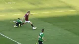 Gól v utkání Sparta – Jablonec: Kadeřábek – 1:0 (29. min.)