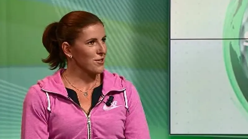 Host Sportovních zpráv: Zuzana Hejnová