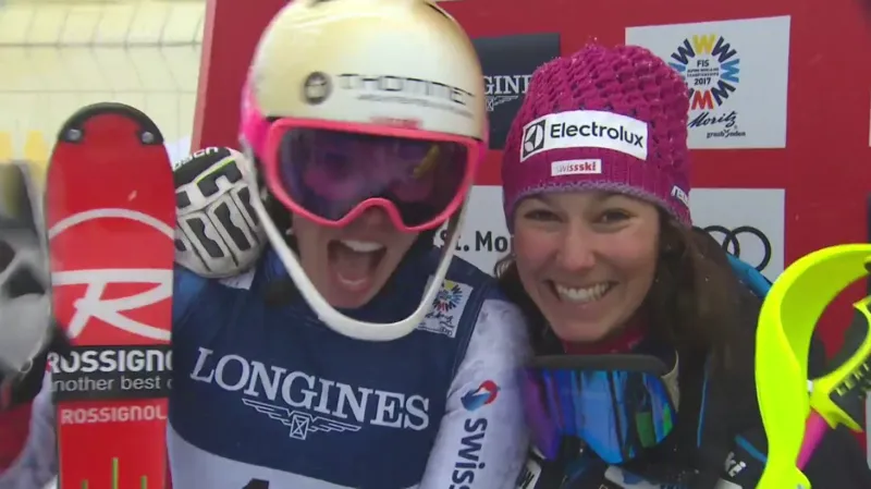 Dramatický závěr kombinačního slalomu na MS