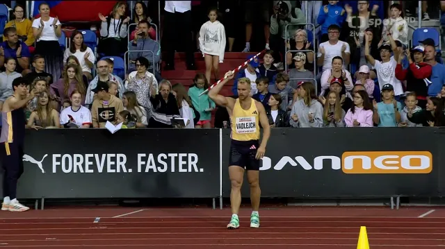 Závod oštěpařů s Vadlejchem na Zlaté tretře 2024