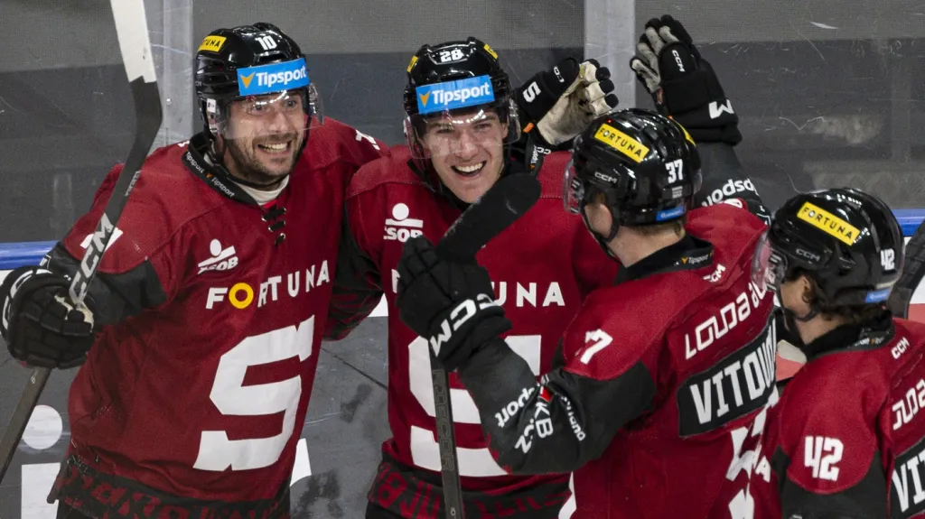 Slavící hráči Sparty