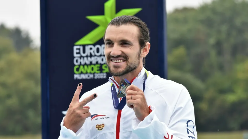 Martin Fuksa s medailí z ME