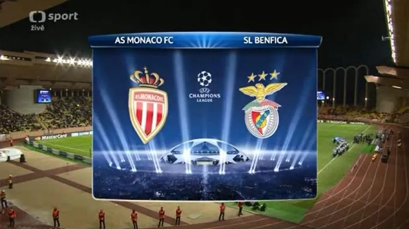Sestřih utkání Monako - Benfica Lisabon