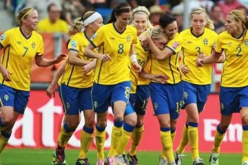 Švédské fotbalistky