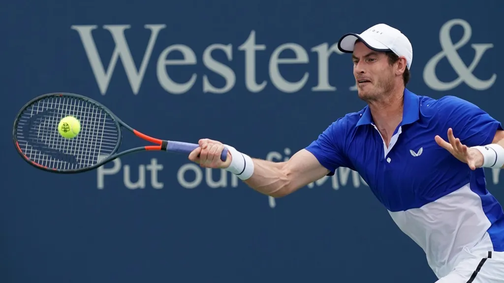 Andy Murray na turnaji ATP v Cincinnati