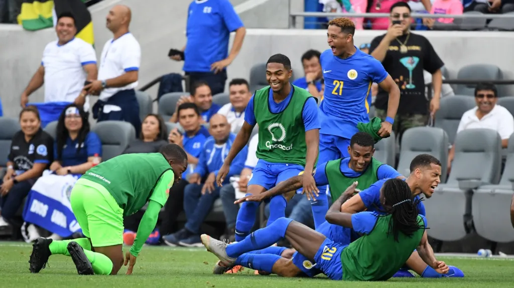 Radost fotbalistů Curacaa