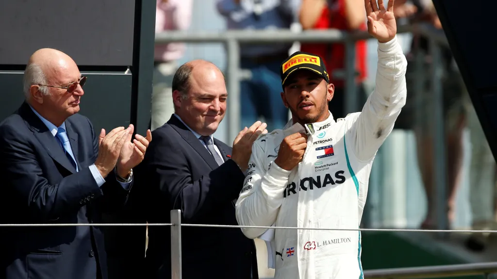 Lewis Hamilton po VC Británie