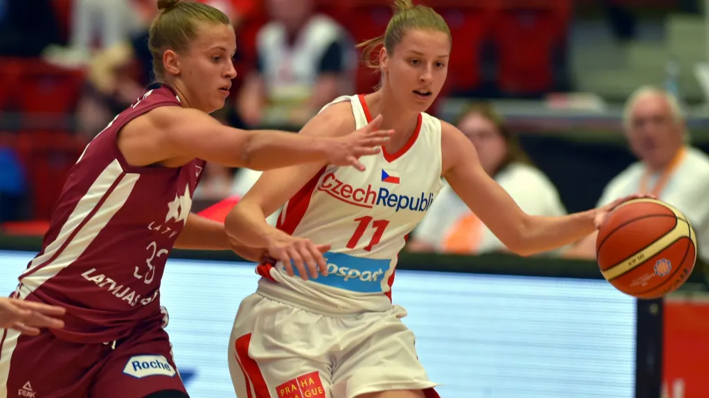 Utkání Česko - Lotyšsko