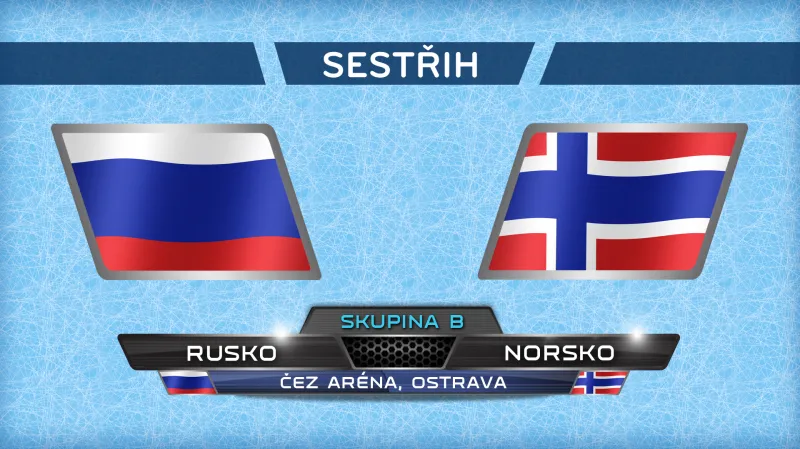 Sestřih utkání Rusko - Norsko