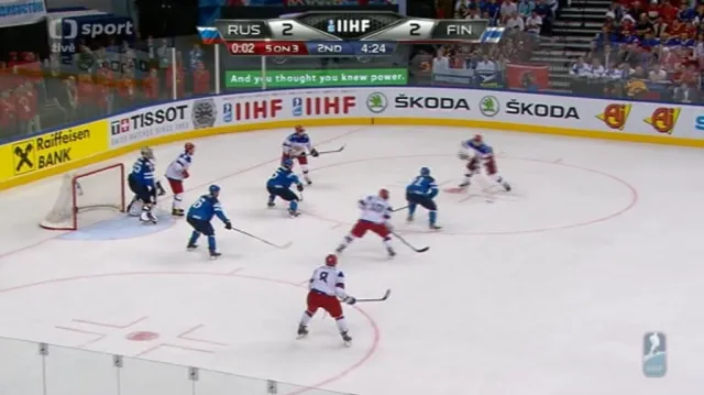 Sestřih finálového utkání Rusko - Finsko