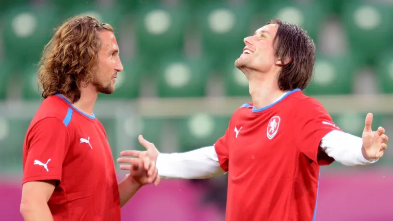 Tomáš Rosický a Petr Jiráček