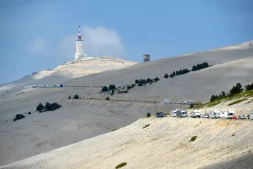 Jeden ze symbolů Tour de France Mont Ventoux