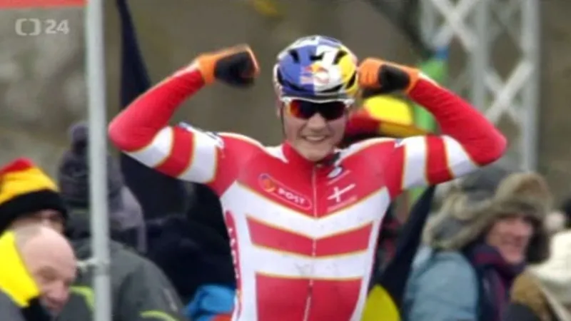 Sestřih juniorského závodu na cyklokrosovém MS