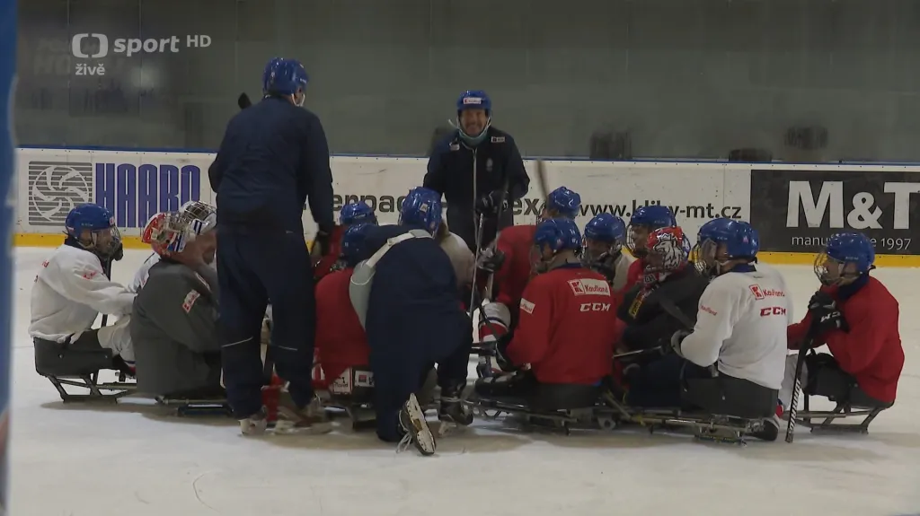 Parahokejisté naposledy trénovali před odletem na MS