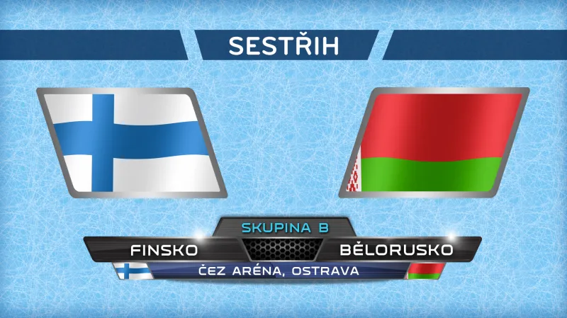 Sestřih v utkání Finsko - Bělorusko