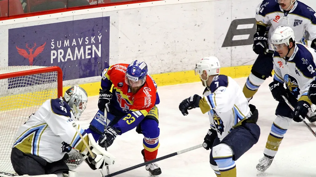 Utkání České Budějovice - Rytíři Kladno