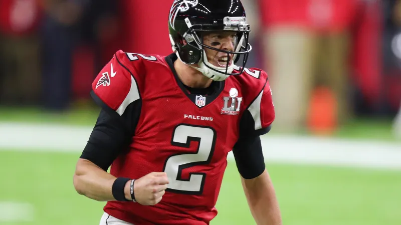 Quarterback Atlanty Matt Ryan