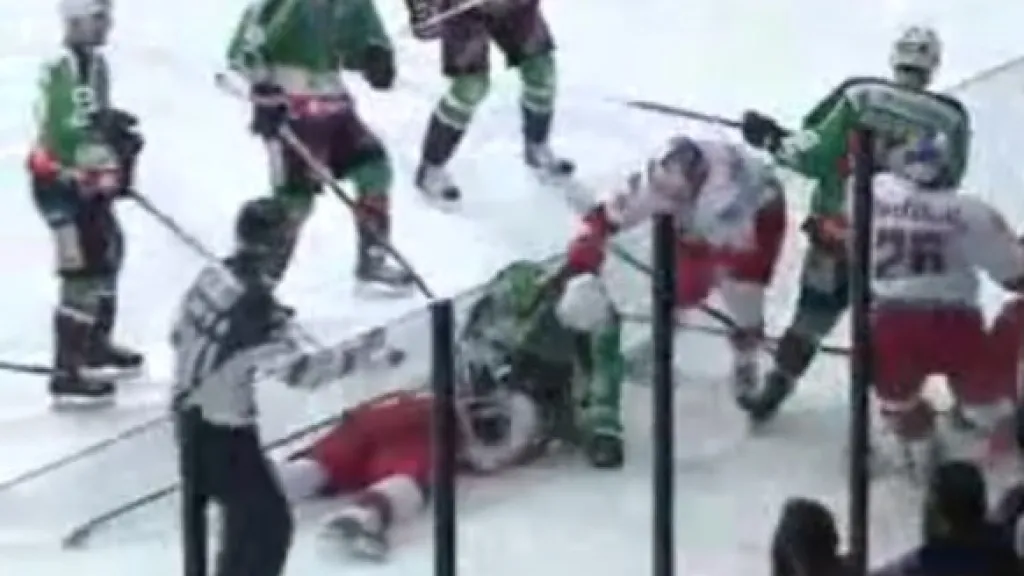 Hebar bije do Puschnika