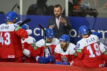 Filip Pešán na české střídačce