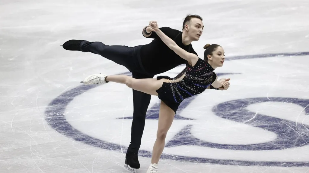 Italská dvojice v české reprezentaci Federica Simioliová a Alessandro Zarbo