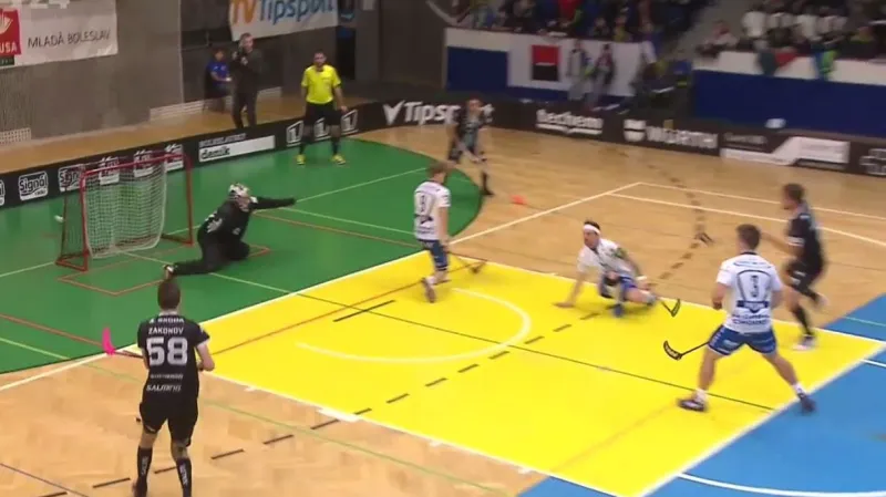 Mladá Boleslav porazila ve šlágru florbalové superligy Chodov