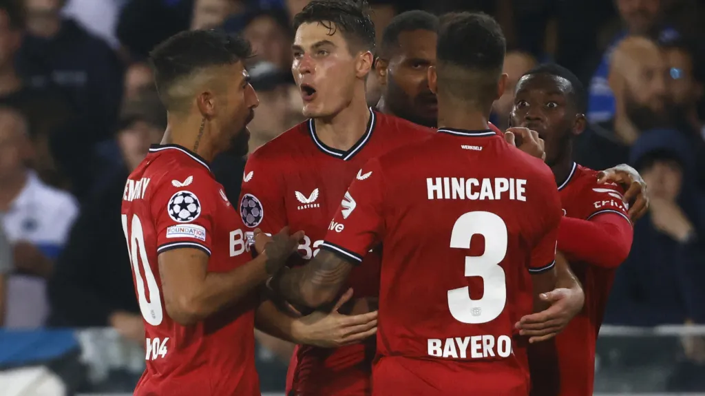 Patrik Schick v dresu Leverkusenu