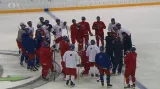 Reprezentace poprvé trénovala v O2 areně