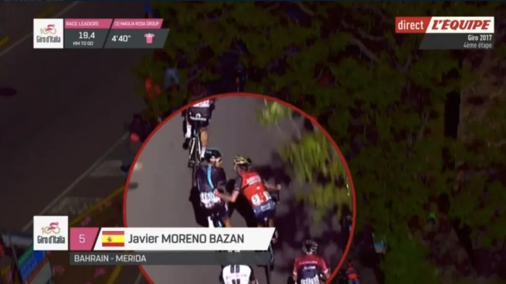 Kontakt mezi Javierem Morenem a Diegem Rosou