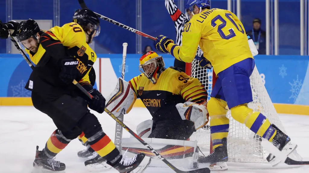 Utkání Švédsko - Německo