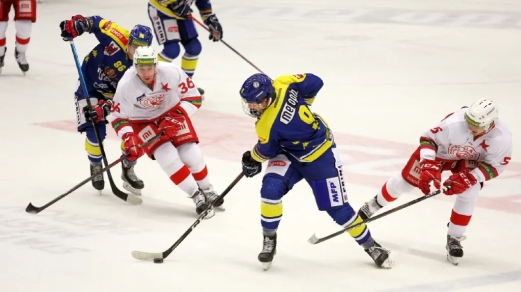 Utkání Přerov - Slavia